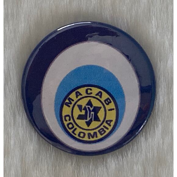 VINTAGE Y2K Maccabi World Jewish Olympics Argentina Games Enamel Pins Lot Of 10 - Picture 8 of 10